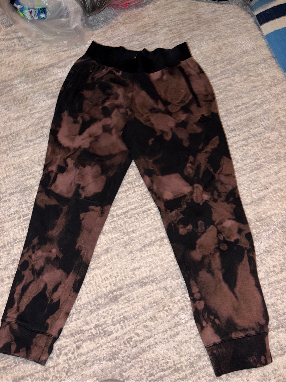 Adidas tie-dye joggers